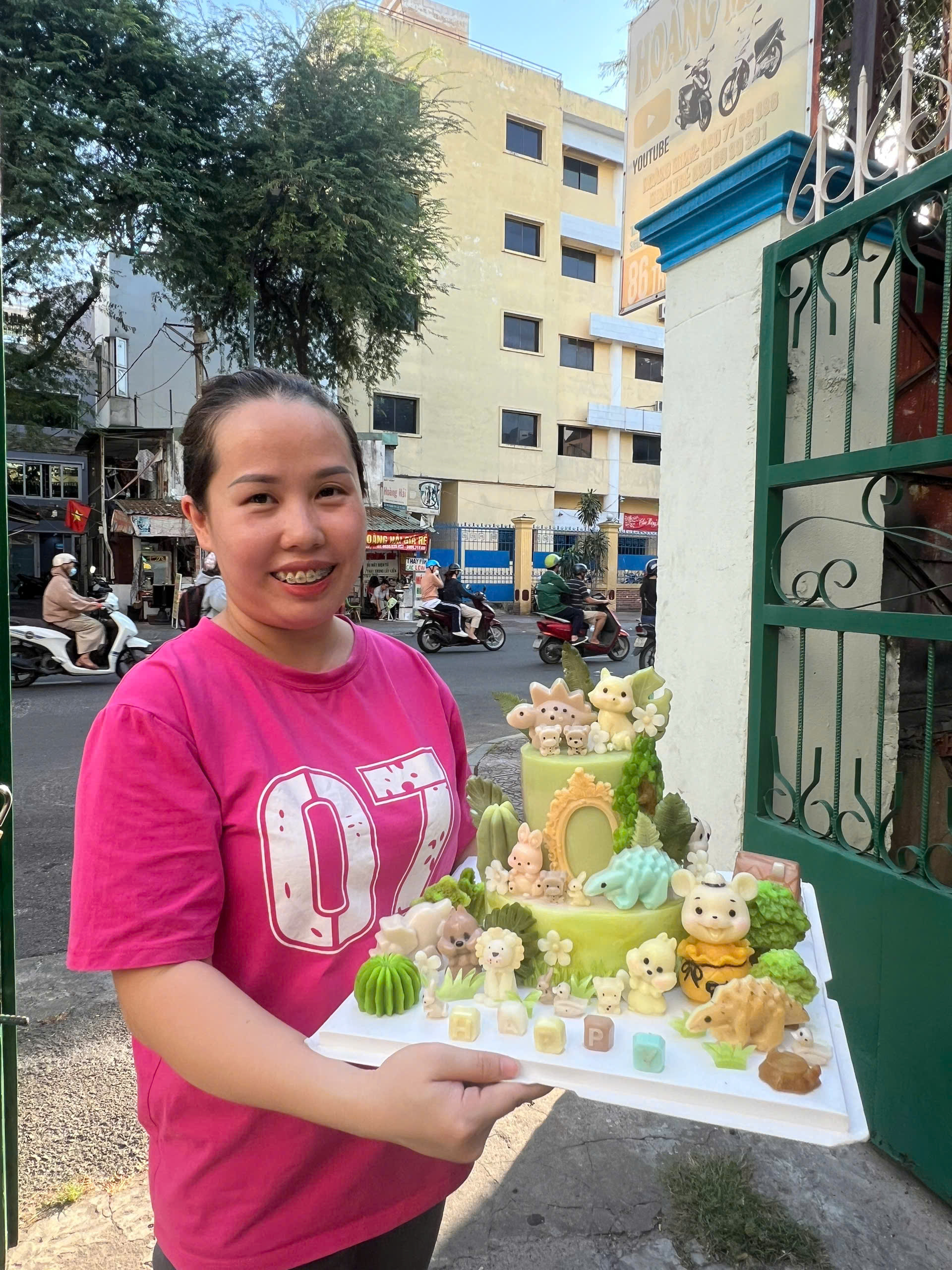 đào tạo làm bánh rau câu tại Hà Bakery
